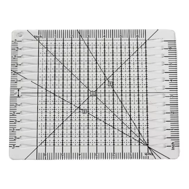 Acrylic Patchwork Ruler Slotted Quilting Ruler Precision