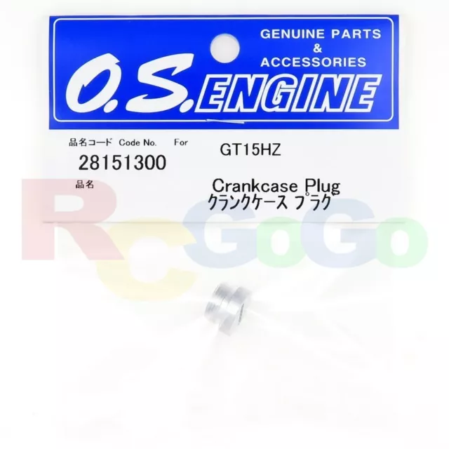 OS GT15HZ CRANKCASE PLUG OS28151300 **O.S. Engines Genuine Parts**