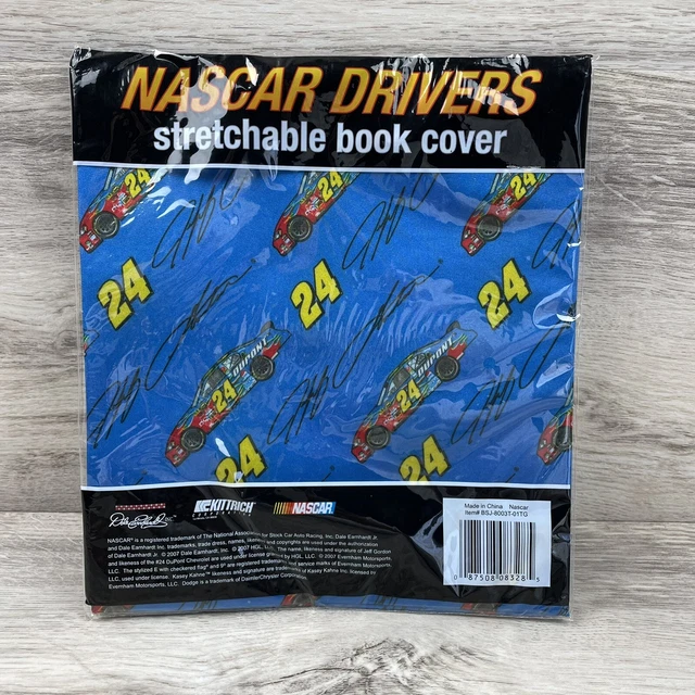 Nascar Drivers Jeff Gordon 24 Reusable Stretchable Bookcover Book Cover New