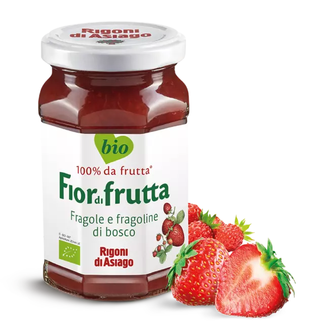 Confiture De Fraises Bio Rigoni di Asiago Fior de Fruits Confiture Bio