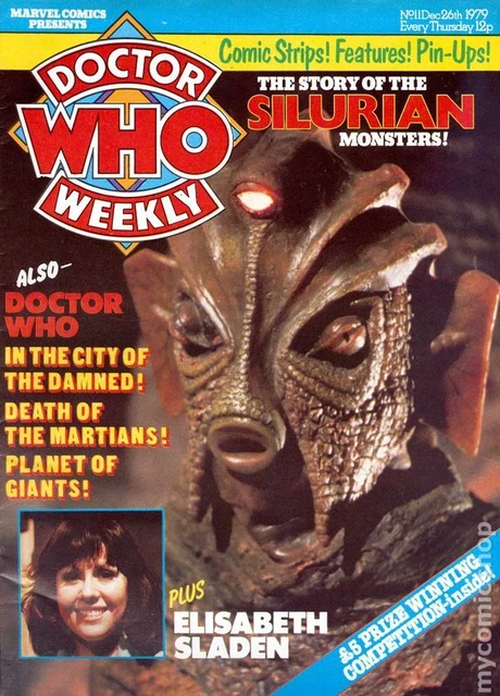 Doctor Who Magazine #11 FN 1979 Stock Image