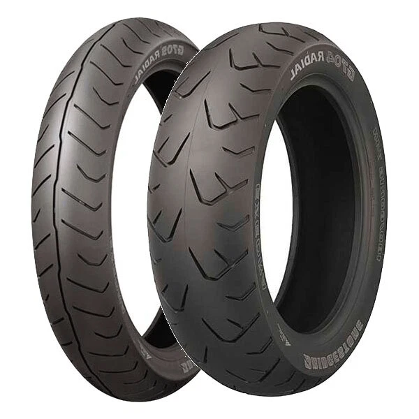 Set De Pneus Bridgestone 130/70-18 63H Exedra G709 + 180/60-16 74H Exedra G704