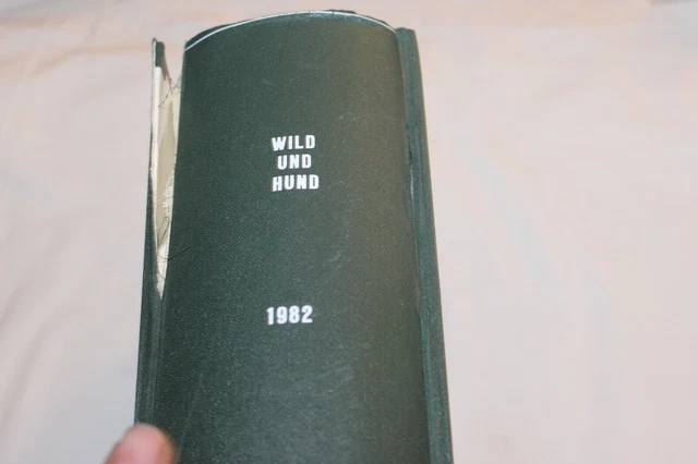 WILD UND HUND Año 1982 Encuadernado