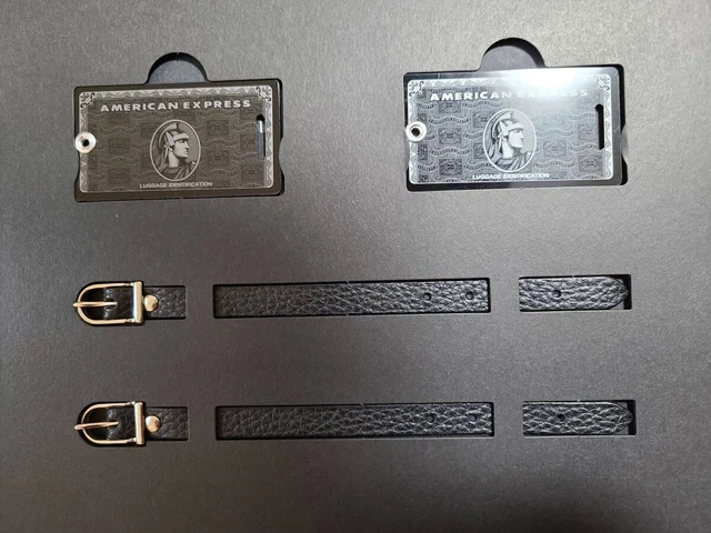NEW American Express AMEX Centurion Luggage Tag