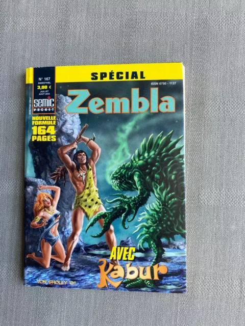 Special Zembla N°167 Édition Semic 2002 En Très Bon État