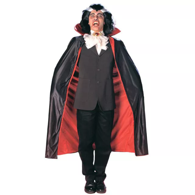 Edler Vampirumhang Halloween Vampir Dracula Umhang Cape Mantel Gewand Kostüm