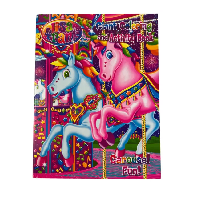 Lisa Frank Color and Trace Fun Drawing Coloring Activity Book