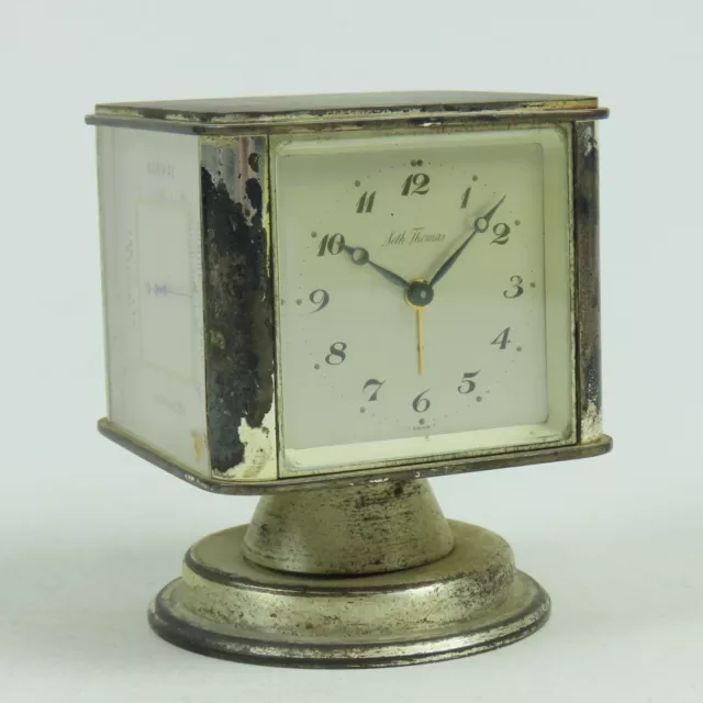 Vintage 1920 Swiss Made for Seth Thomas Clock | Thermometer | Barometer
