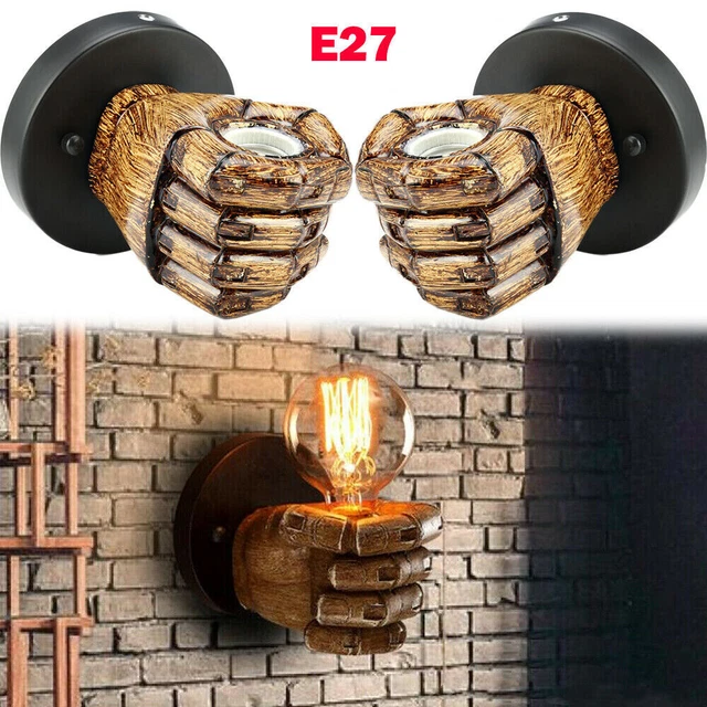 Antik Retro Vintage E27 Wandleuchte Wandlampe Industriell Wand lampe Licht