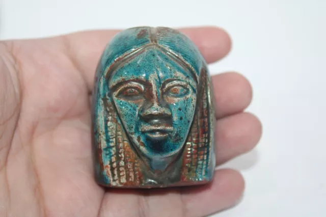 RARE ANCIENNE ÉGYPTIENNE ANTIQUE REINE NEFERTARI Conseillère en chef épouse...
