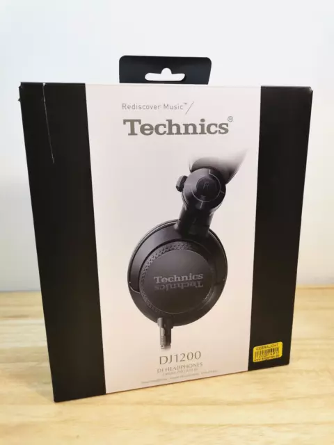 Headphones - Technics DJ1200 - Black - (with Original Package) 12001491