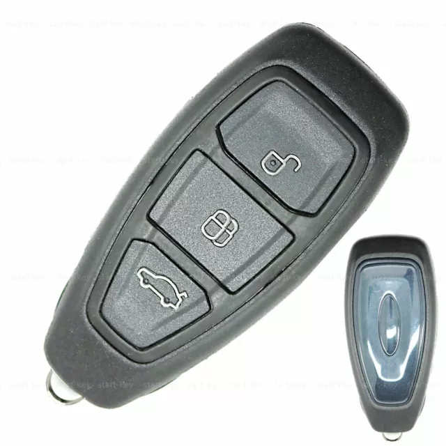 Auto Klapp Schlüsselgehäuse 2 Tasten für Ford C-Max Ecosport Fiesta Focus  III Galaxy Kuga II Mondeo IV S-Max
