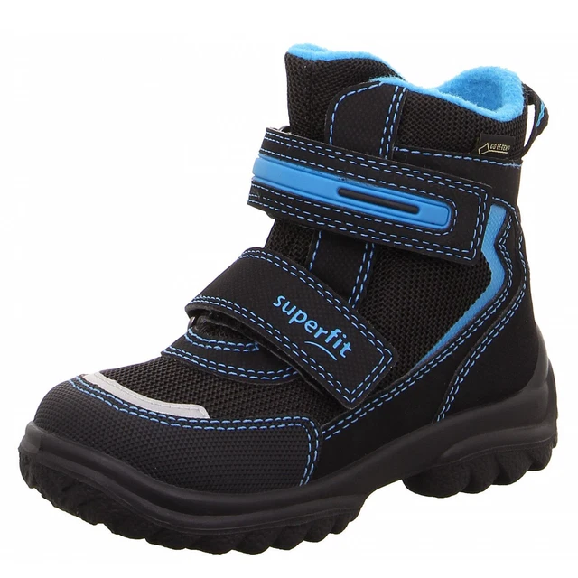 superfit Schuh Textil \ SNOWCAT Jungen Stiefel in Schwarz