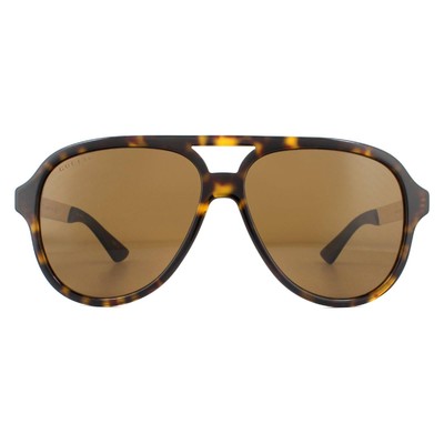 Boucheron Boucheron Lunettes de soleil BC0100S  002 Femme Havane Marron 