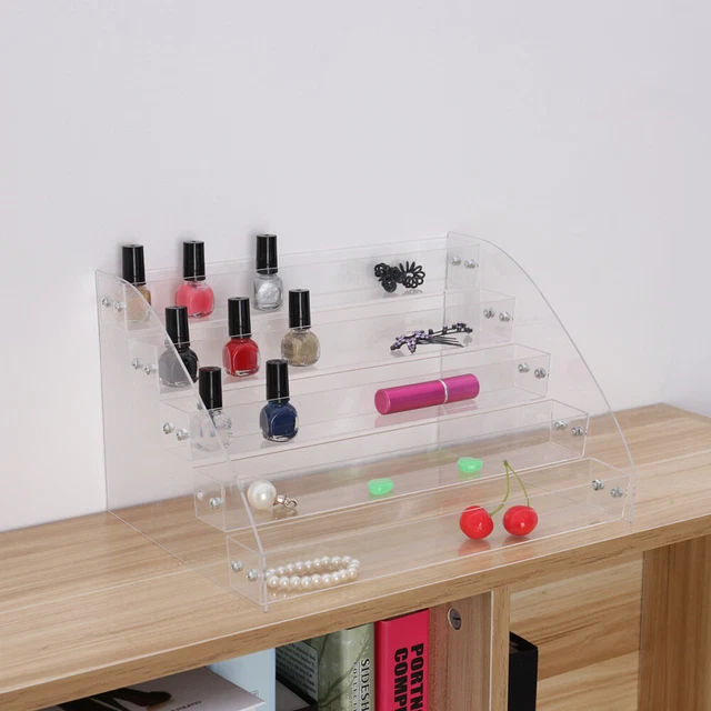 5 strati supporto organizer smalto acrilico smalto tavolo smalto dispaly