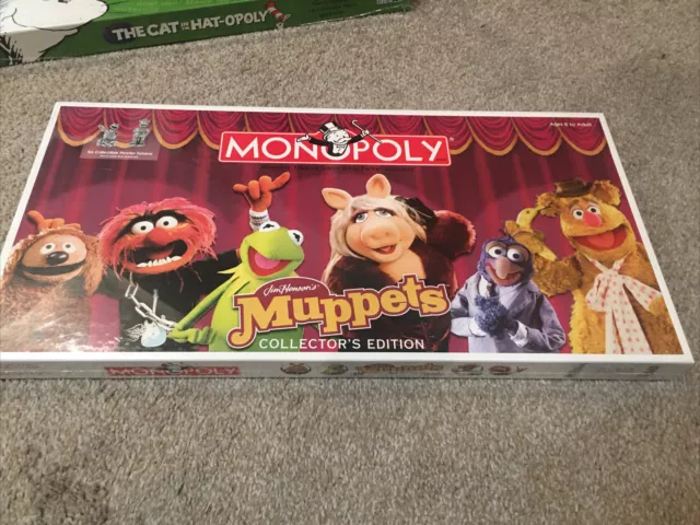 Muppets Collectors Edition 2003 Jim Hensons Monopoly~ New Factory Sealed Game