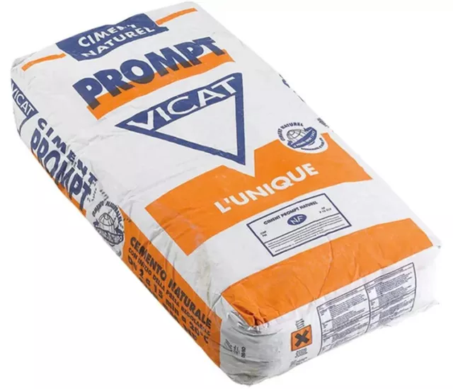 Cemento Naturale Ciment Prompt Vicat Beige 25 Kg