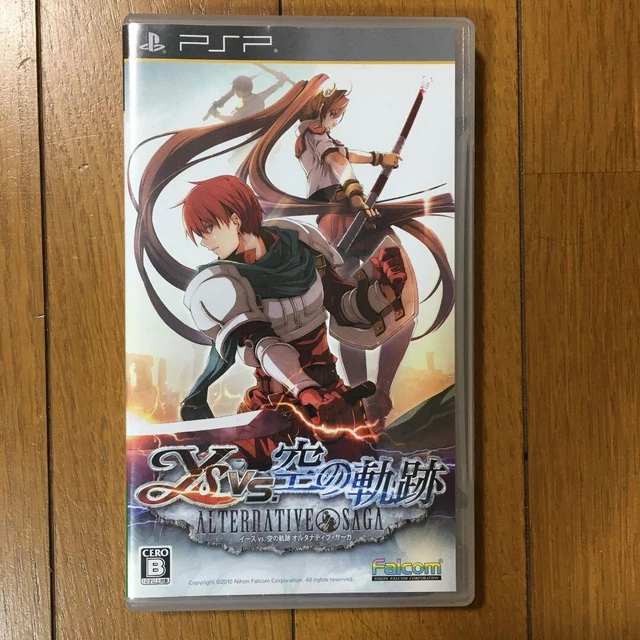 Ys vs Sora no Kiseki Sony Playstation Portable PSP Japanese ver Tested