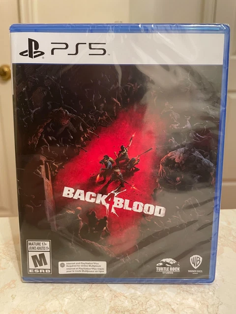 Jeu PS5 Back 4 Blood - Neuf Sous Blister - Compatible PS4 Et PS5 - Action Coopératif