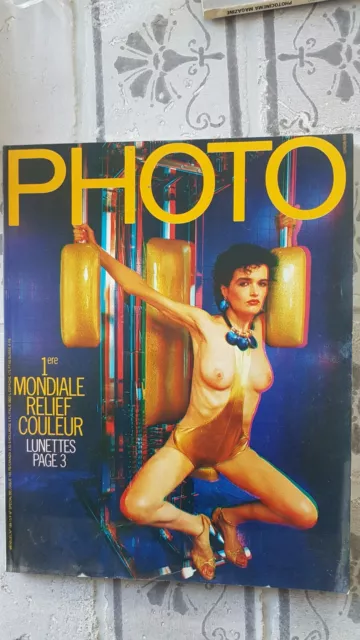 PHOTO MAGAZINE 1983 No 188 NUMERO SPECIAL RELIEF COULEUR