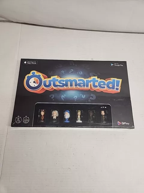 OUTSMARTED! The Live Family Quiz Show Board Game | Ages 8+ | for 2 to 24 Play.