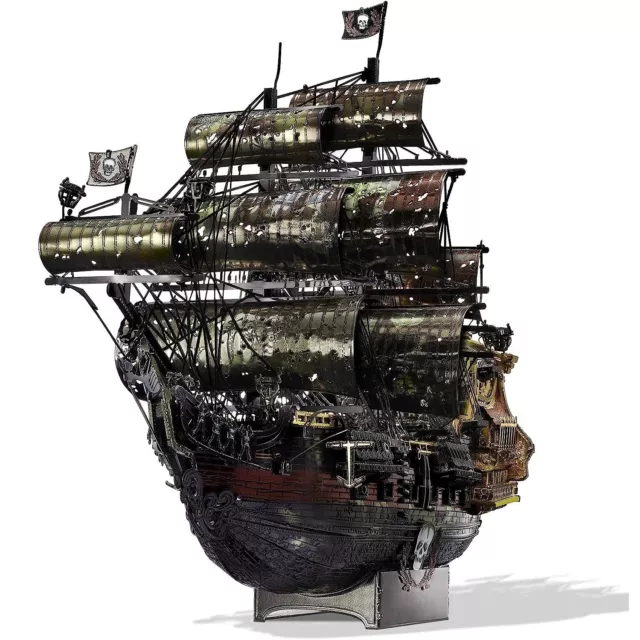 3D Piececool Puzzle für Erwachsene Queen Anne's Revenge Piratenschiff Modellbau
