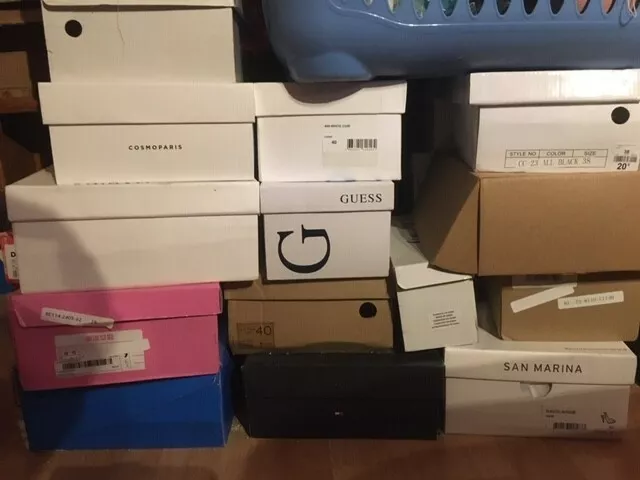 lot de chaussures toutes marques