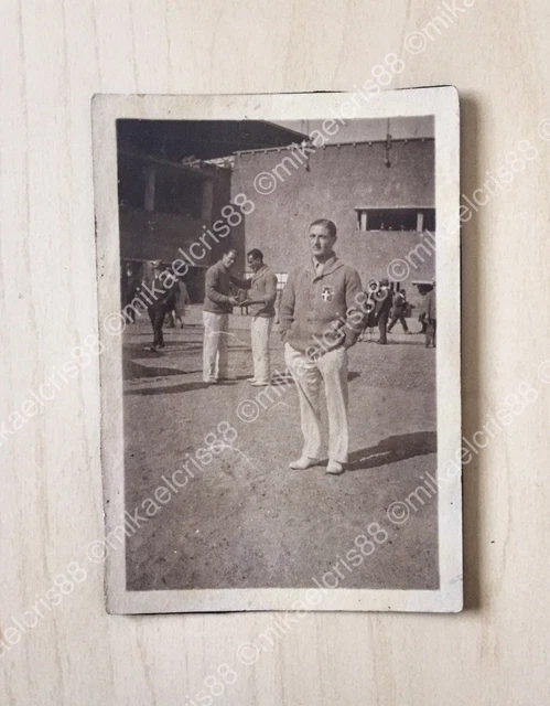 Photo Originale Années 1930, Enrico Rivolta, Joueur Calcio Ambrosiana-Inter, Rare