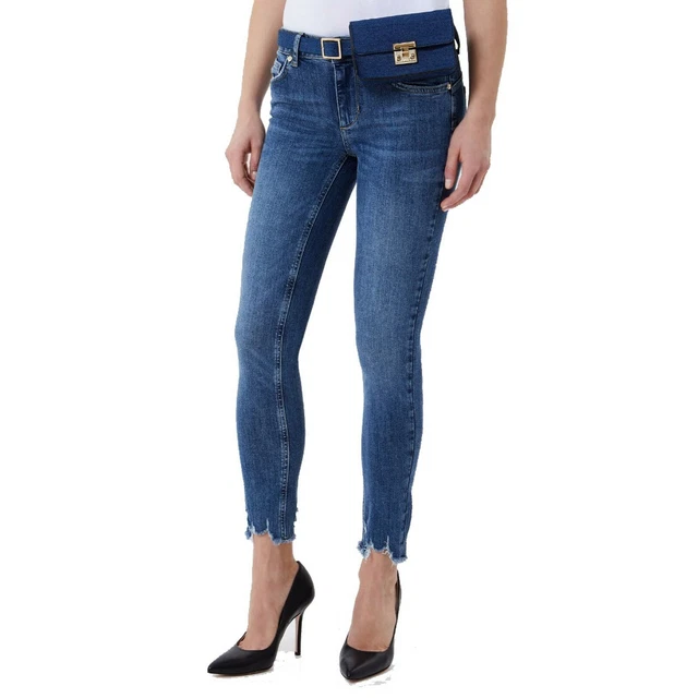 Liu Jo Denim Jeans da Donna Bottom Up denim stretch Aderente -21% UA1001D4391