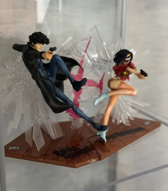 MegaHouse Cowboy Bebop Spike Spiegel & Faye Valentine 1st GIG 1/8 Figures