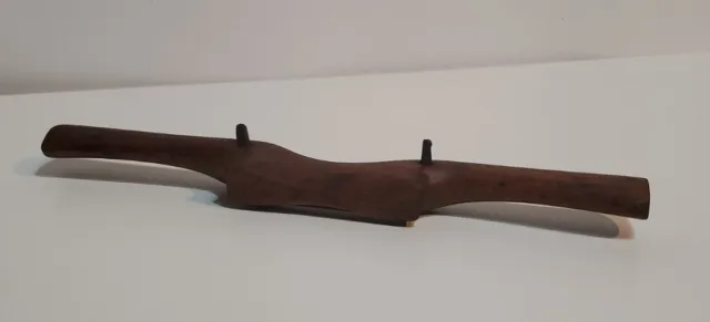 Antique / Vintage Wooden Handle Spokeshave / Spoke Shave Draw Knife Plane