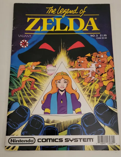 The Legend of Zelda Nintendo Comics System No. # 3 Valiant