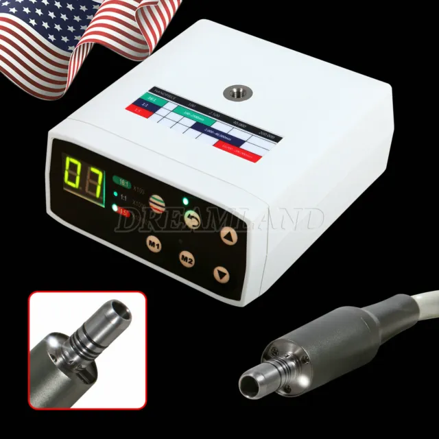 NSK Style Dental LED Brushless Electric Micro Motor fit CA 1:1/1:5/16:1 USPS