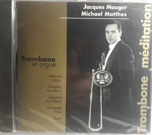 trombone et orgue.CD. Mauger.Matthes.Trombone médiation.