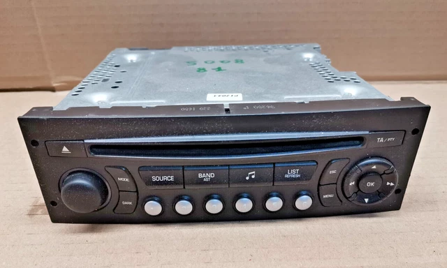 Autoradio GPS D'origine PSA Pour Peugeot 207/308/3008/5008 Et Citroën C5 - Réf. 96751717XT, Codage Inclus