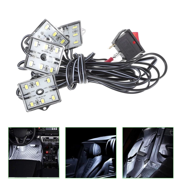 Luci Targa 12V AUTOLIGHT 24 - Per Rimorchio, Auto, Camion, Omologate StVO, 2 Pezzi, 81x28x28 Mm - Foto 10