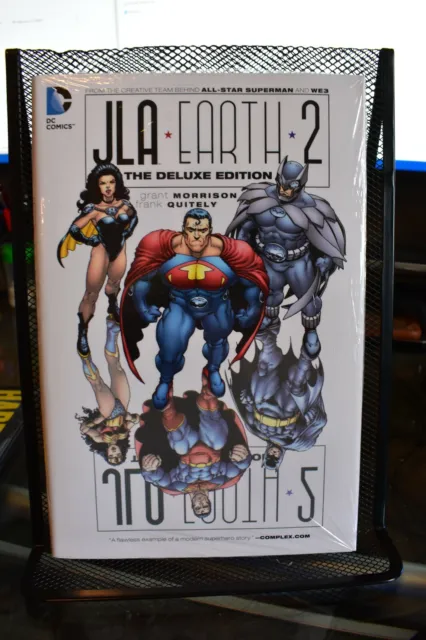 JLA Earth 2 The Deluxe Edition DC Hardcover NEW SEALED Grant Morrison Ultraman