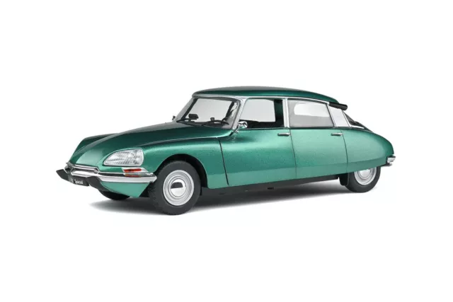 Citroen Ds D Special 1972 Vert Argente Solido S1800709 1:18 Green Die Cast