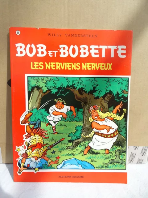 BD Bob et Bobette - Erasme - Les nerviens nerveux