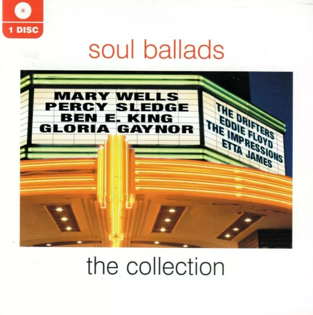 The Collection - Soul Ballads / CD Album / 18 Songs m. Solomon Burke - neu & ovp