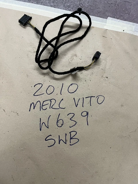 MERCEDES-BENZ VITO W639 Side Sliding Door Lock Wiring Harnesses Loom