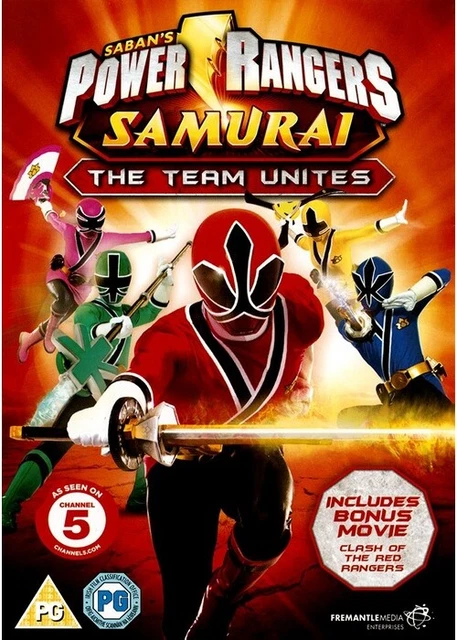Power Rangers 2011 POWER RANGERS: SAMURAI: Volume 1: The Team Unites (DVD, 2011) £2.49 ...