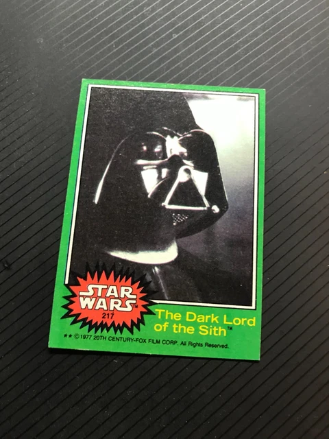 1977 Topps Star Wars Series 4 Green Cards Singles Complete Your set You U Pick