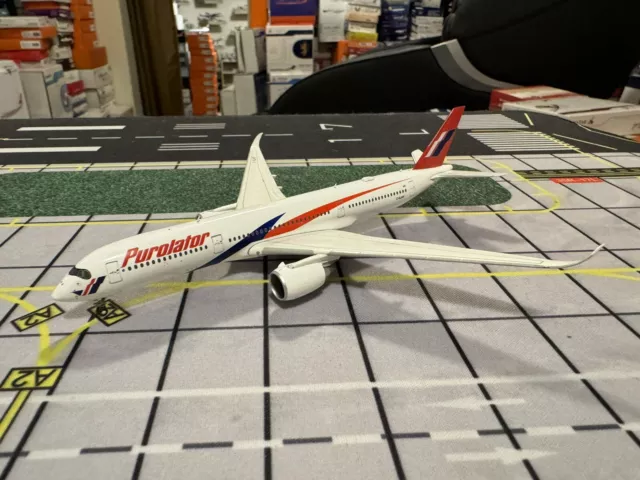 Geminijets 1:400 Purolator A350-900 C-GJKF Canada Airlines Diecast Custom Model