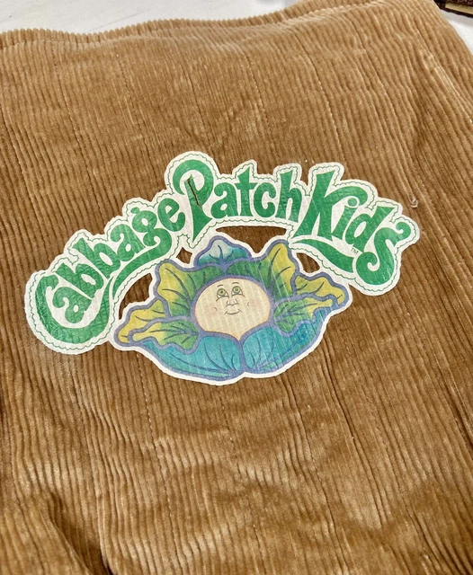 VINTAGE CABBAGE PATCH Kids Backpack Sling Doll Carrier - Brown Corduroy ...