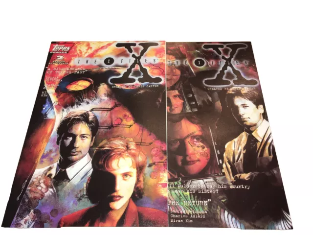 The X Files 2 3 Topps Comics VF/NM