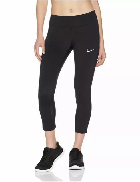 Nike Women’s Power Epic Run Cropped Pants Running Tights (938602-010)Size S