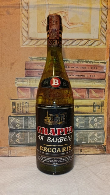 Grappa Di Barbera Beccaris 75cl 42% anni 70