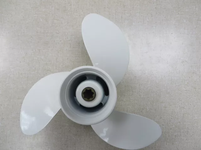 Yamaha Aluminum Marine Outboard Prop, 8 1/2 x 8 1/2-N, Fits Select F6 - F9.9HP