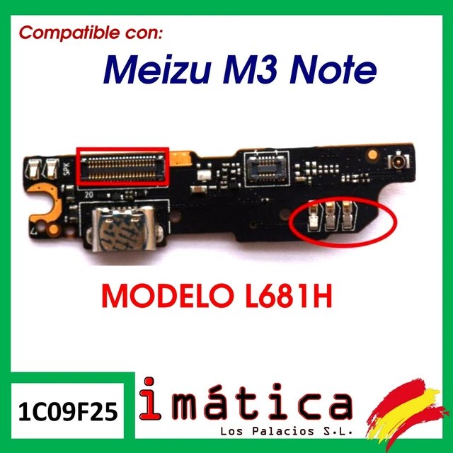 Platte Laden- Für Meizu M3 Note L681H Connector USB Antenne Mikrofon Knopf
